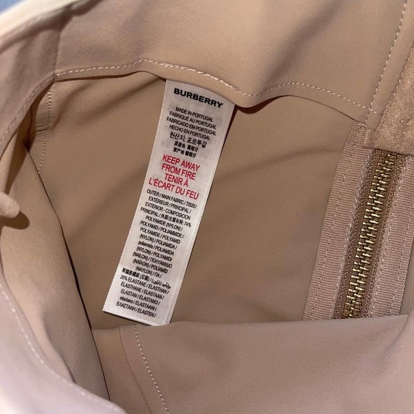 Burberry Horseferry Print Mini Skirt in Nude - Picture 13 of 13